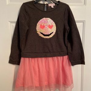 NWOT Girls flip sequin dress